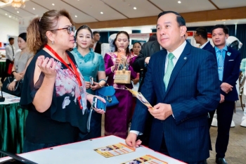 Doanh nghiệp Việt Nam tích cực quảng bá hàng Việt tại Hội chợ B2C Phnom Pênh 2025